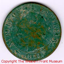 French coin - front