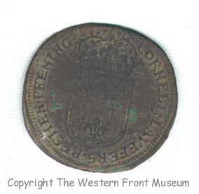 French coin - back