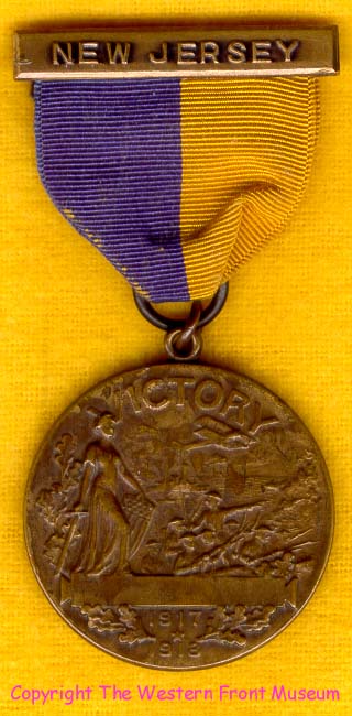 American Victory Medal of the State of New Jersey