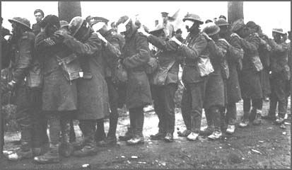 British mustard gas victims, April 1918